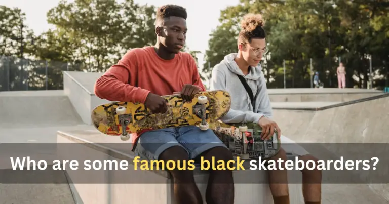 Who are some famous black skateboarders?