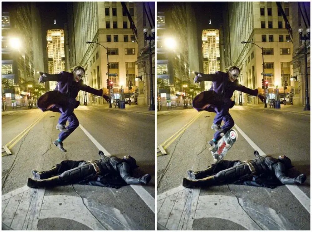 Ledger And Skateboarding During The Shooting Of Dark Knight