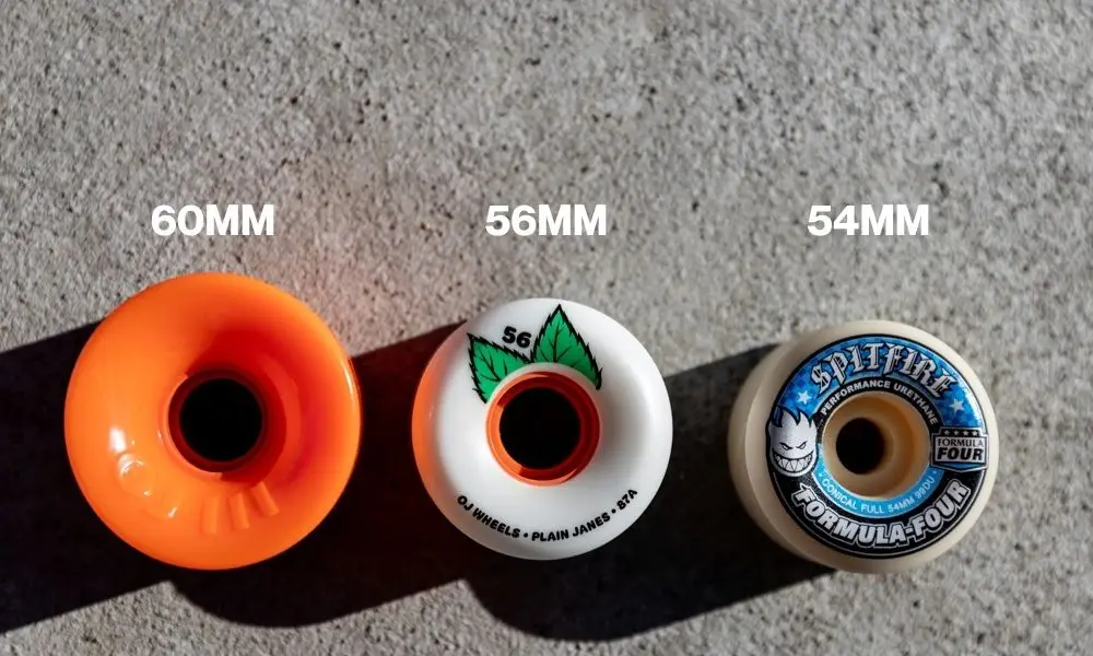 Differences between skateboard wheels and cruiser wheels